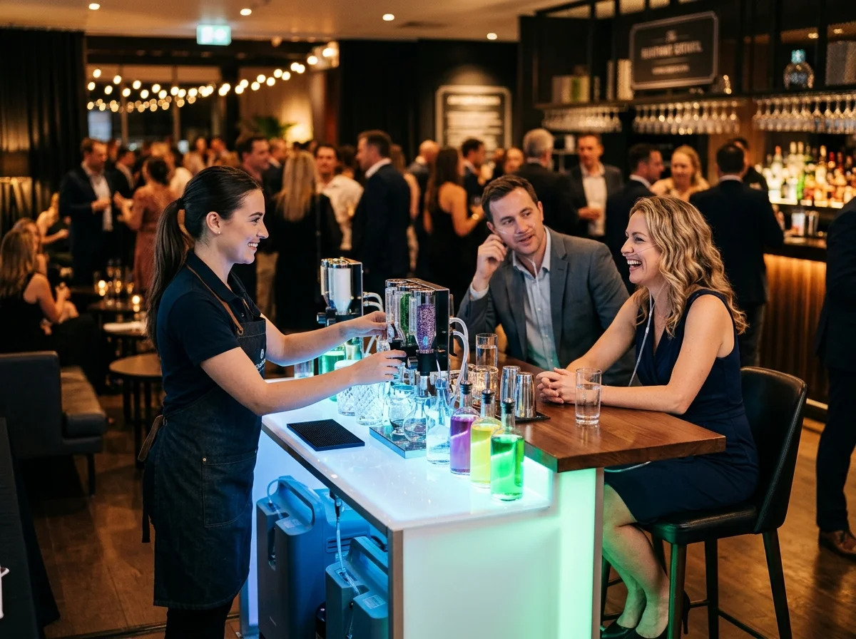 Animation Bar à Oxygène en Provence