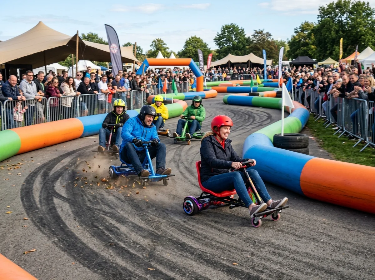 Animation Course Hoverkart en Provence