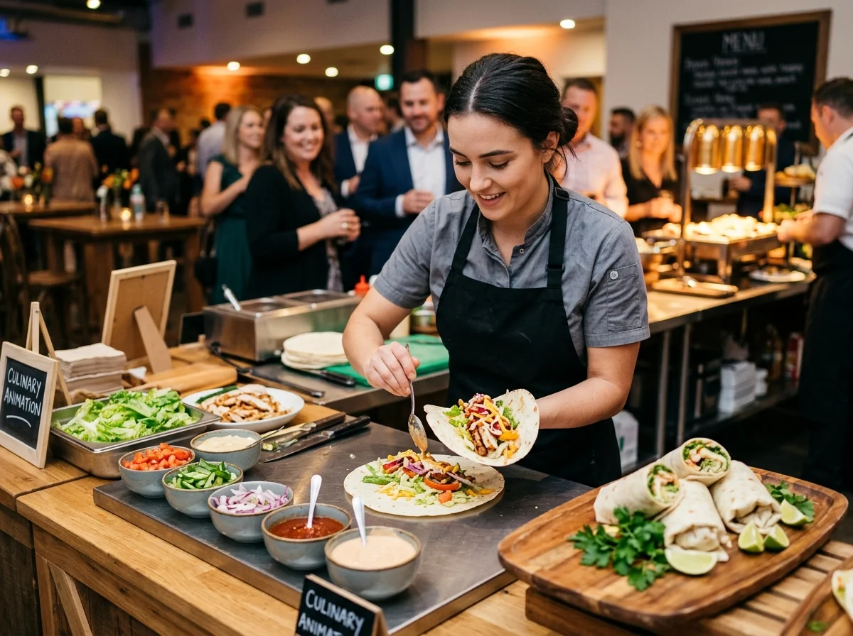 Animation Culinaire Wrap en Provence