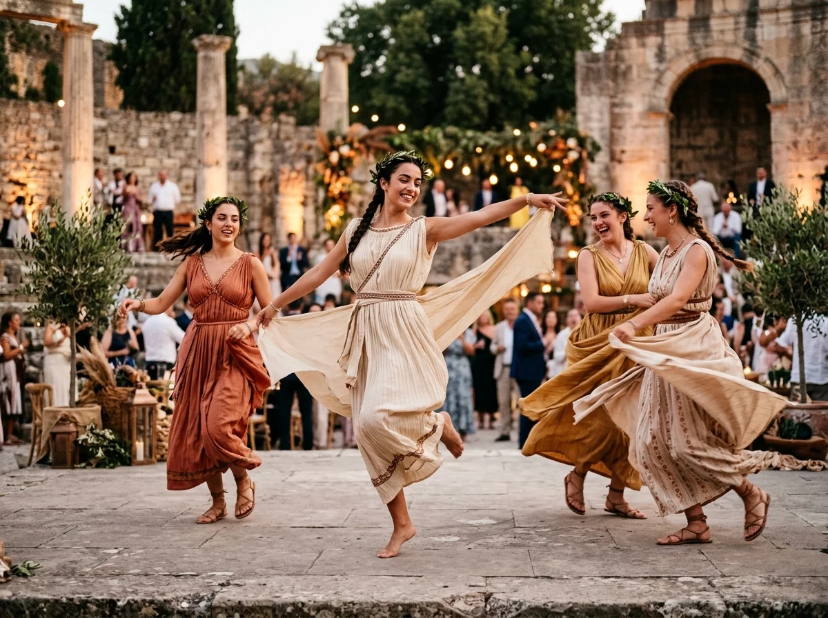 Animation Danseuses Antiques en Provence