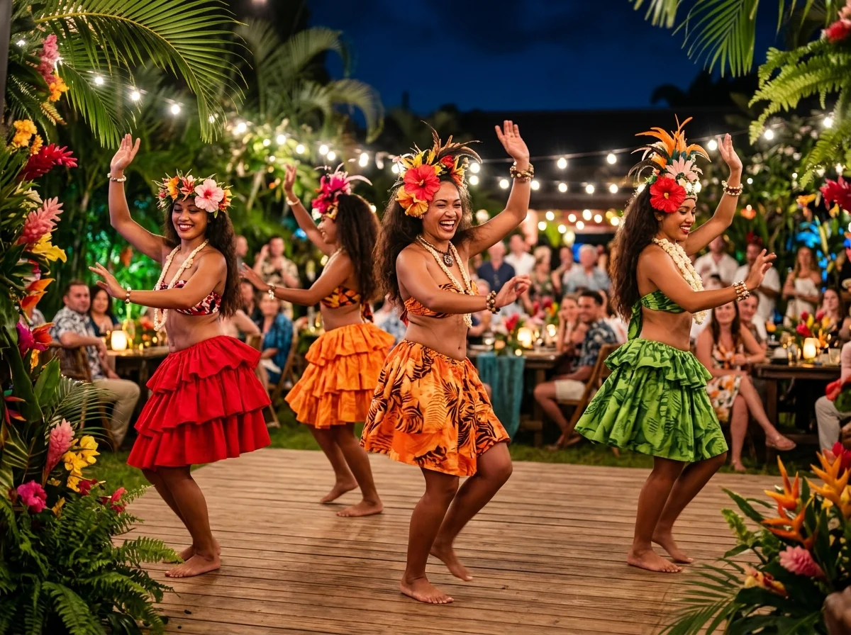 Animation Danseuses Tropicales en Provence