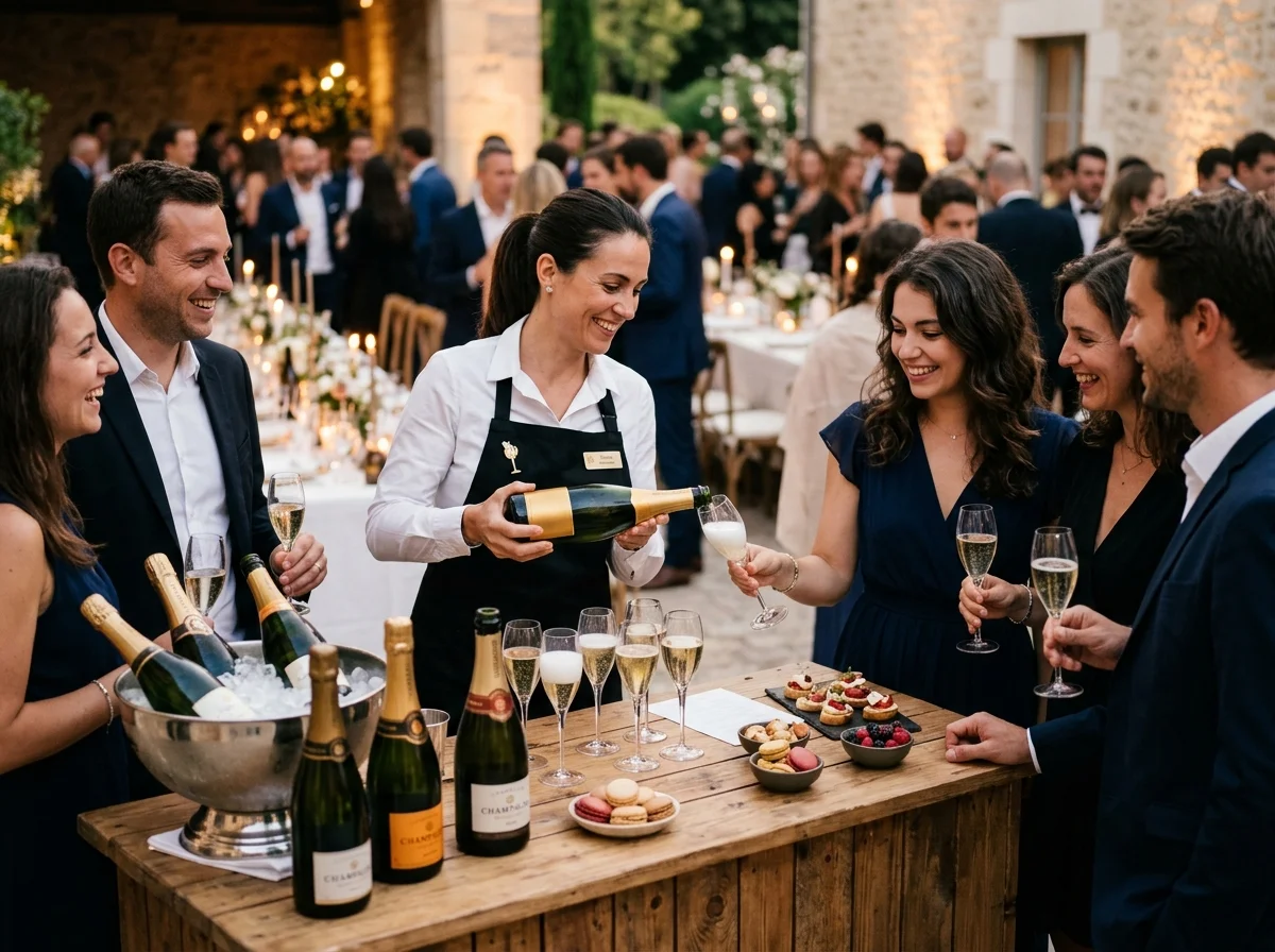 Animation Dégustation Champagnes en Provence