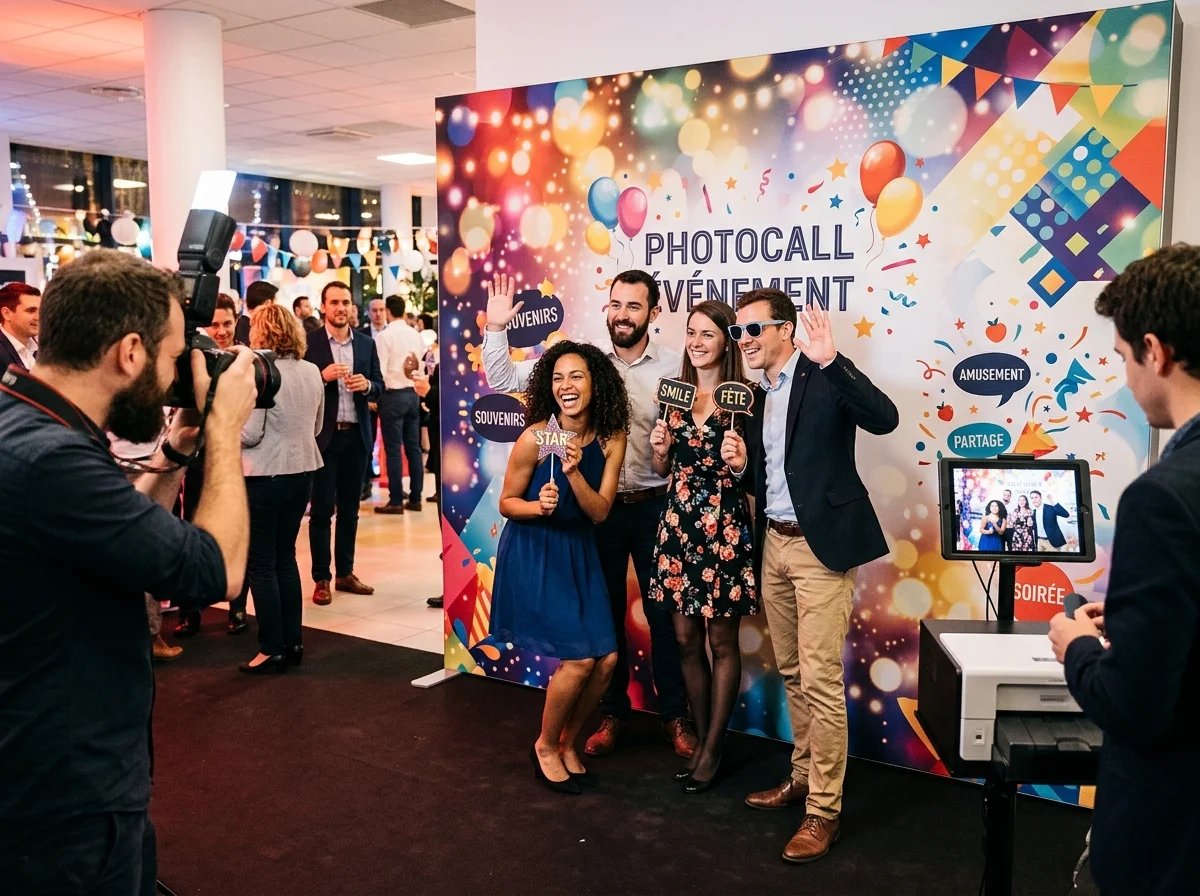Animation Photocall Événement en Provence