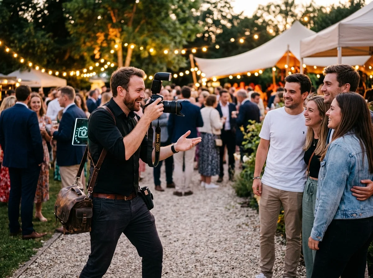Animation Photographe Ambulant Gif en Provence