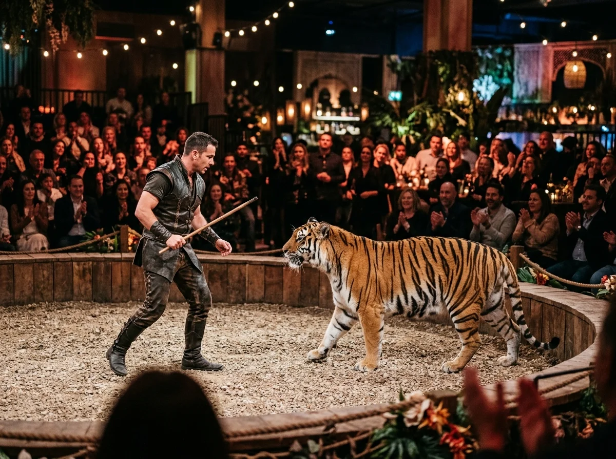 Animation Soirée Dresseur Tigre en Provence