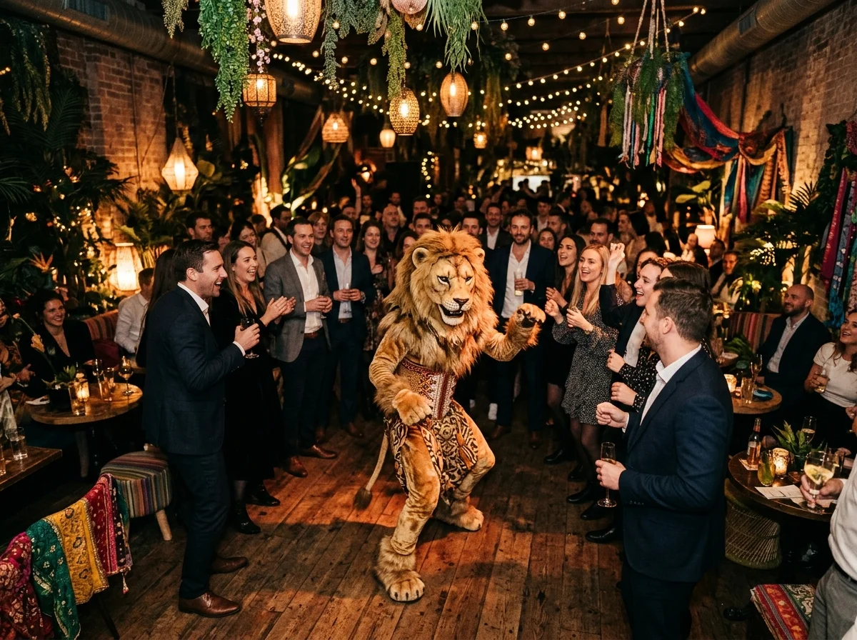 Animation Soirée Lion en Provence