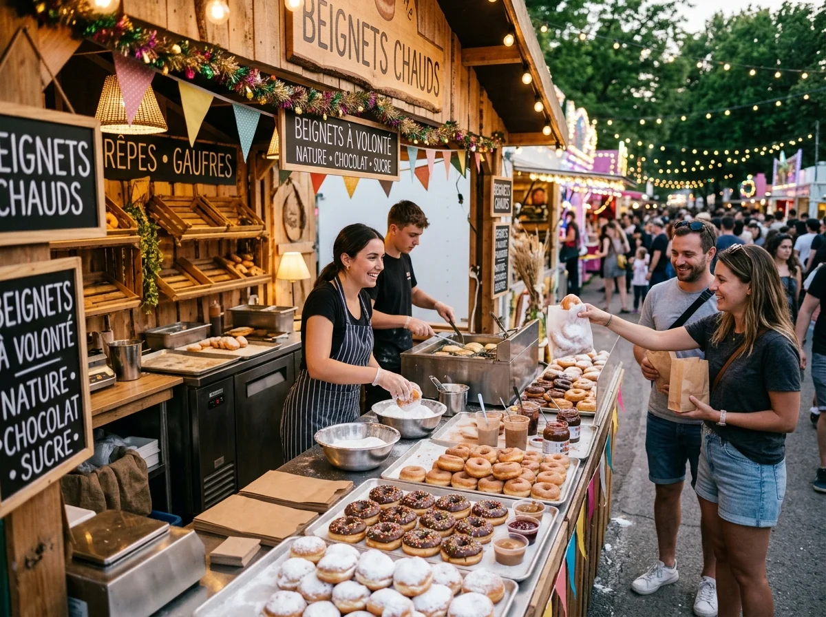 Animation Stand à Beignets en Provence