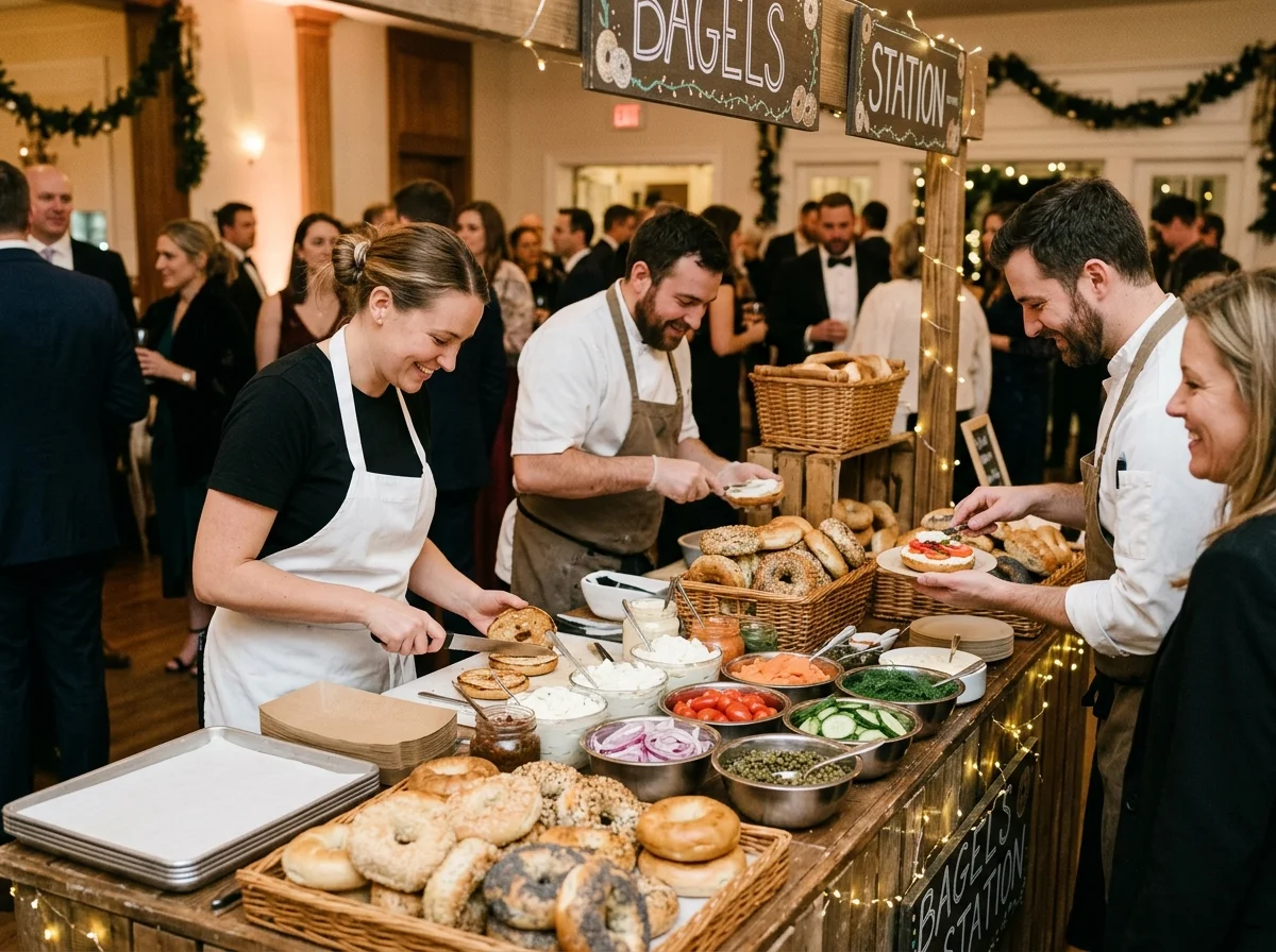 Animation Stand Bagels en Provence