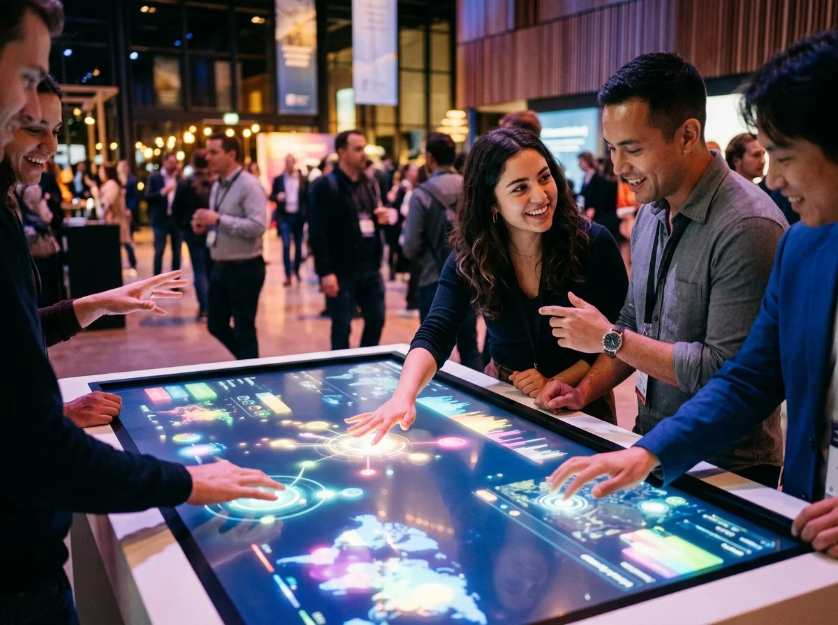 Jeu aquatique festif animant un événement en extérieur