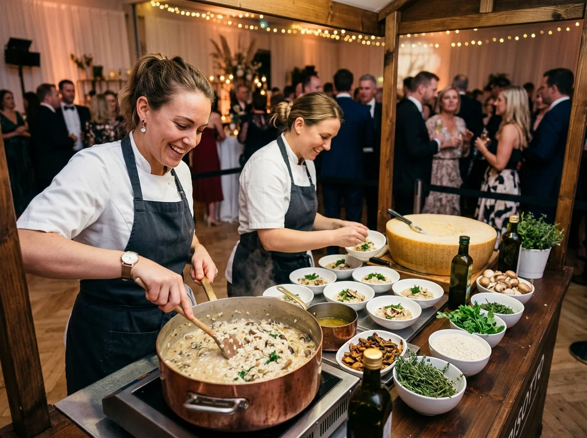 Animation Traiteur Risotto en Provence