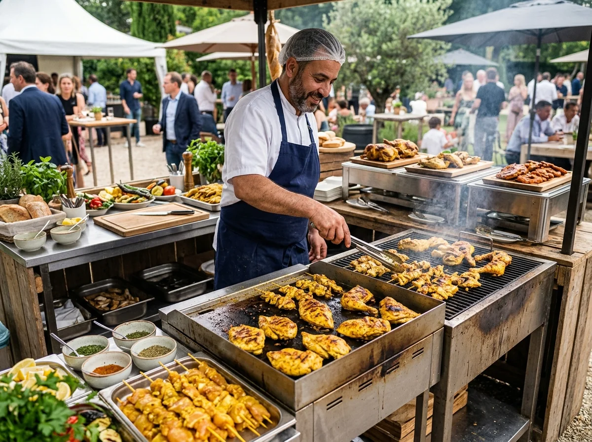 Animation Traiteur Volaille Jaune en Provence