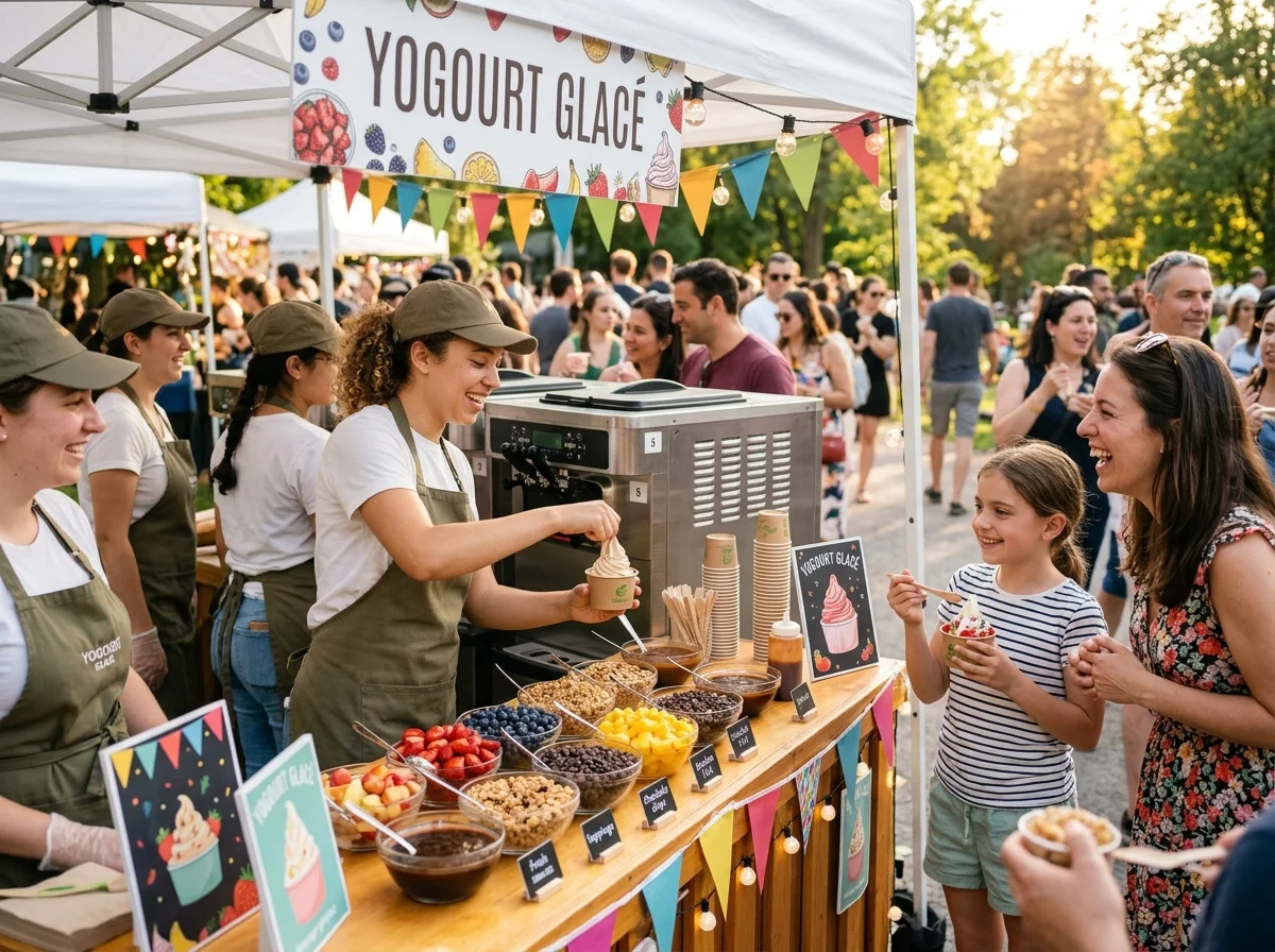 Animation Yaourt Glace en Provence