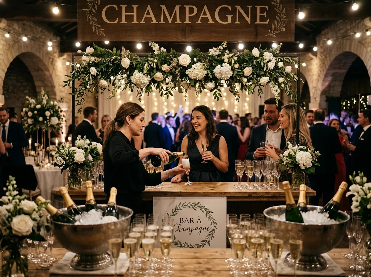 Bar à Champagne en Provence