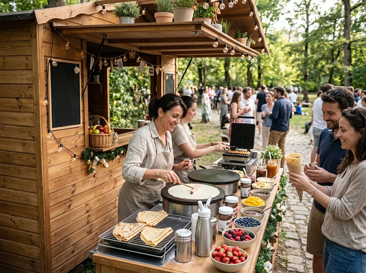 Bar Crepes et Gaufres en Provence