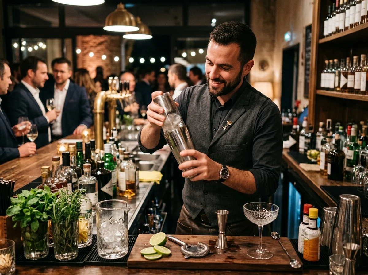 Barman Cocktail Mixologue en Provence