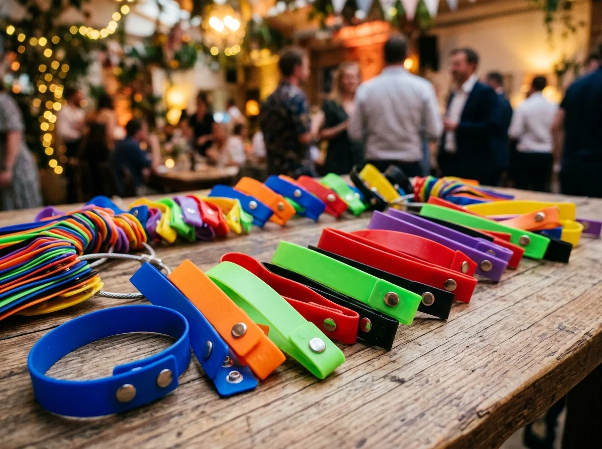 Bracelets Plastique Personnalisés Soirée en Provence