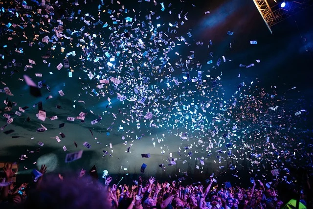 Canon a confettis pour animation de soiree evenementielle