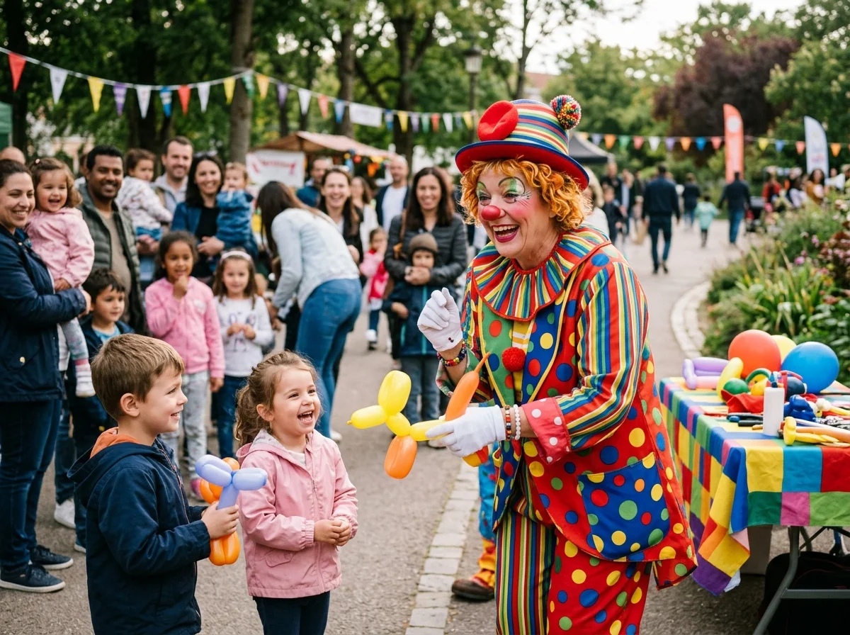 Clown en Provence