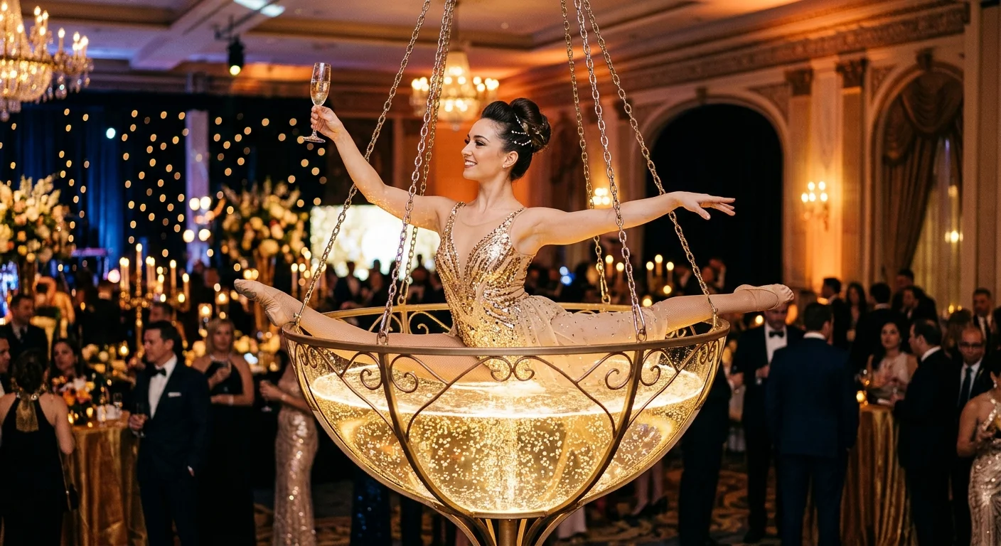 Danseuse Coupe de Champagne en Provence
