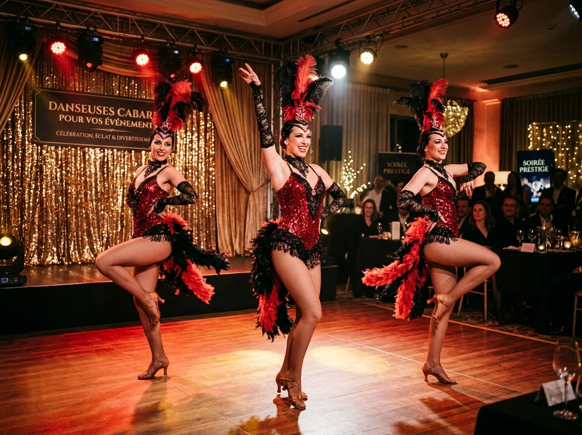 Danseuses cabaret pour vos événements en Provence