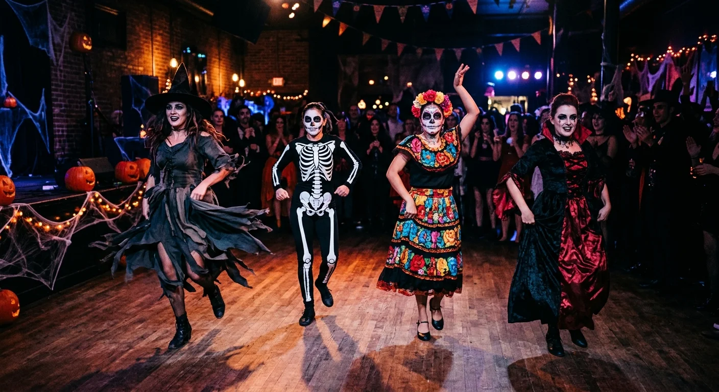 Danseuses Halloween en Provence