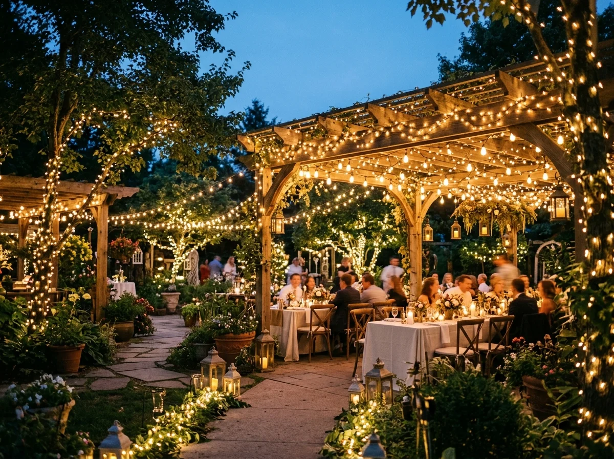 Décoration Lumières Extérieur en Provence