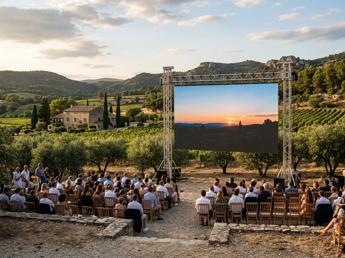 Écran Géant en Provence