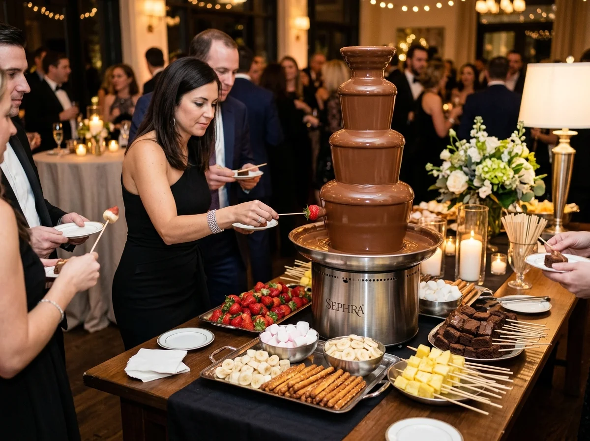 Fontaine Chocolat en Provence