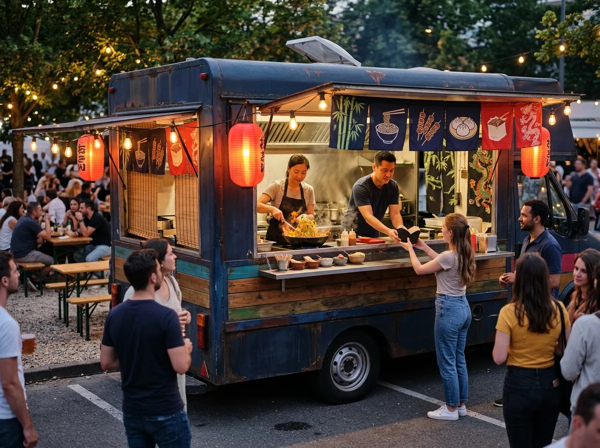 Food Truck Asiatique en Provence