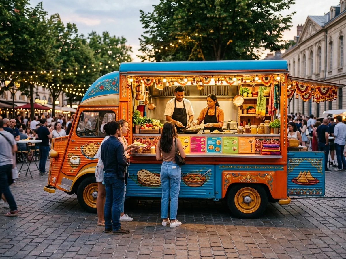 Food Truck Indien en Provence