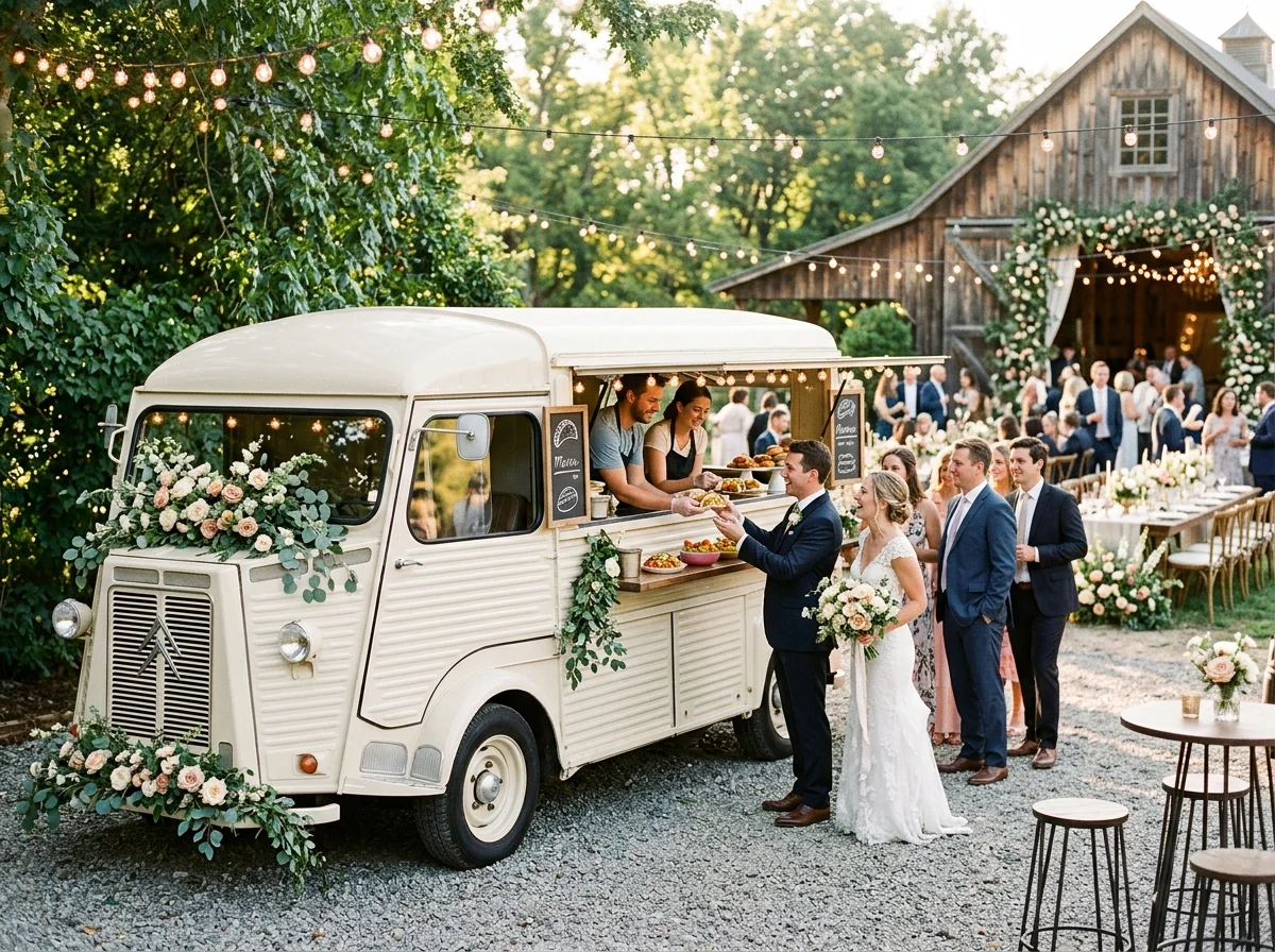 Food Truck Mariage en Provence