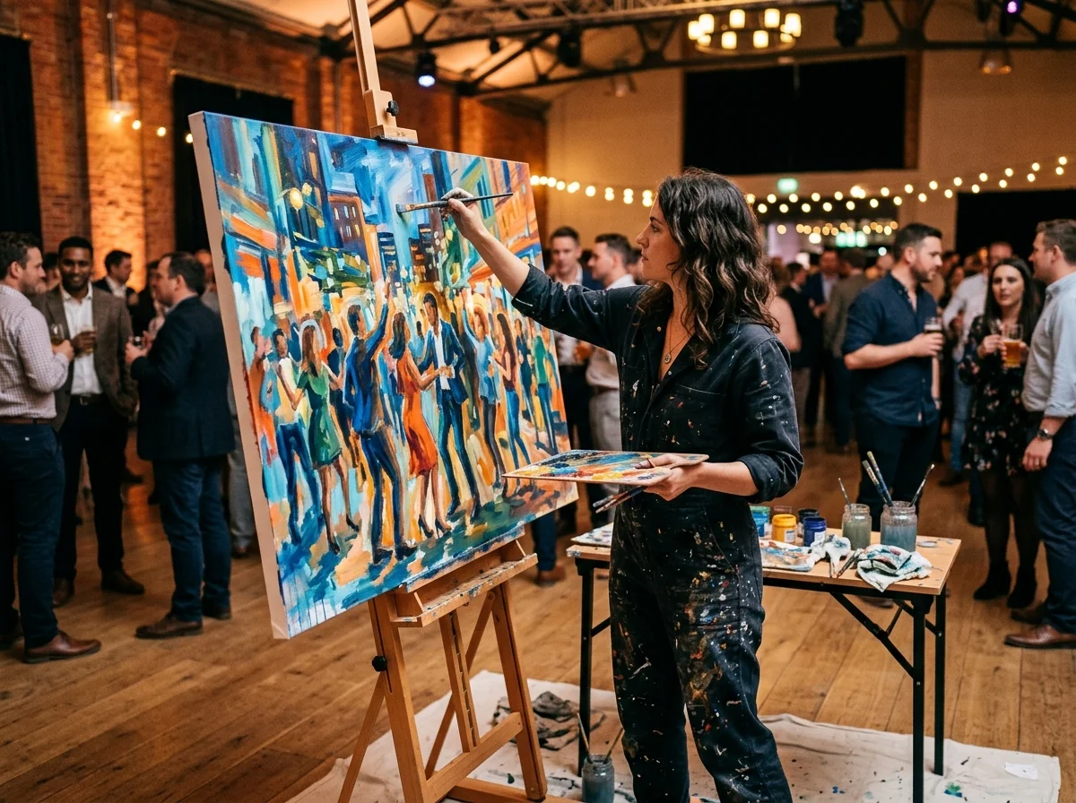 Live Painting en Provence