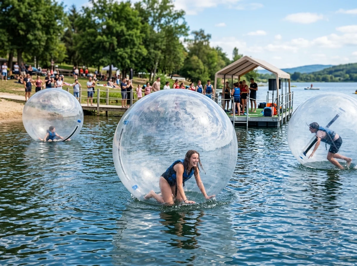 Location Animation Bulle sur Eau en Provence