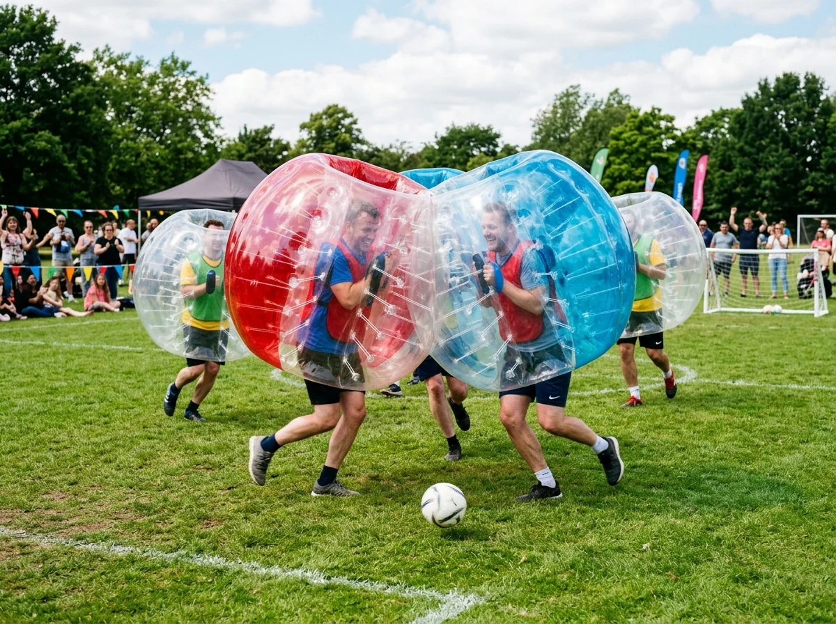 Location Bubble Soccer en Provence