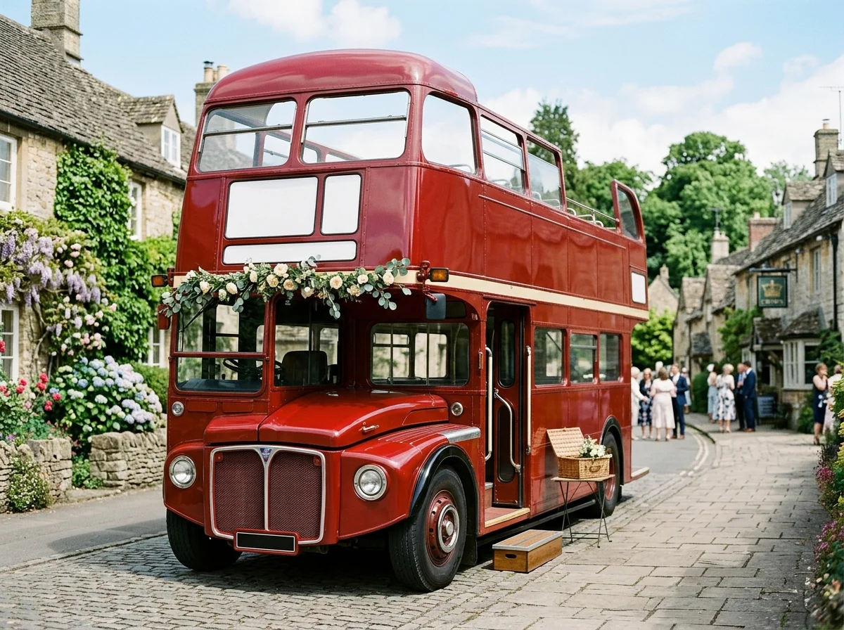 Location Bus Anglais Vintage en Provence