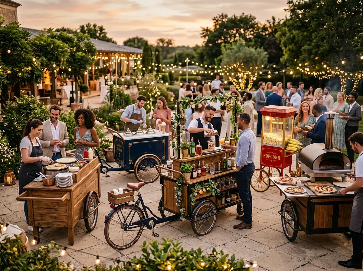 Location Chariots Culinaires en Provence