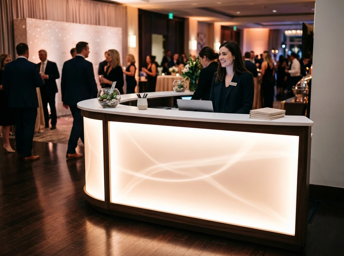 Location Comptoir Desk Lumineux en Provence