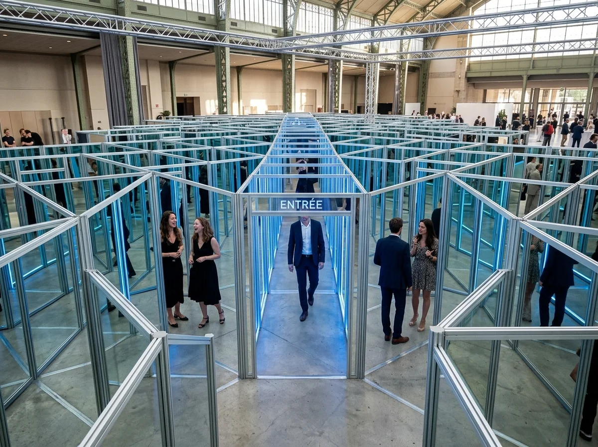 Location Labyrinthe Palais des Glaces en Provence