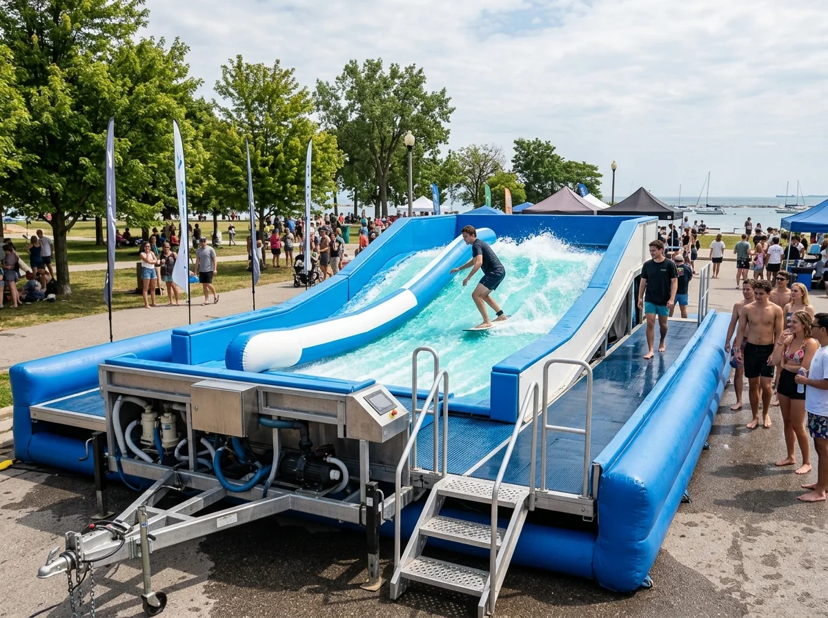 Location Simulateur de Surf Mobile en Provence