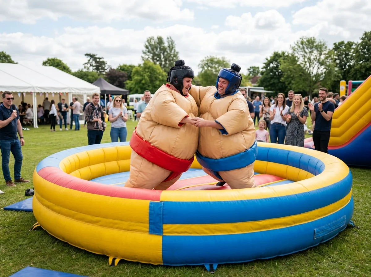 Location Sumo Combat Gonflable en Provence