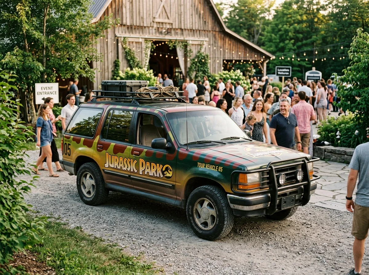 Location Voiture Jurassic Park en Provence