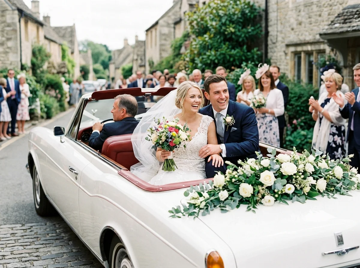 Mariage en Voiture de Luxe en Provence