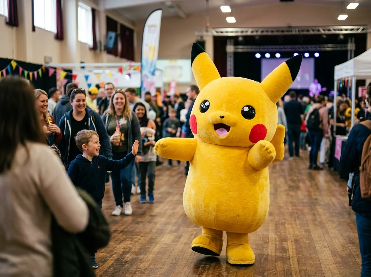 Mascotte Pikachu en Provence