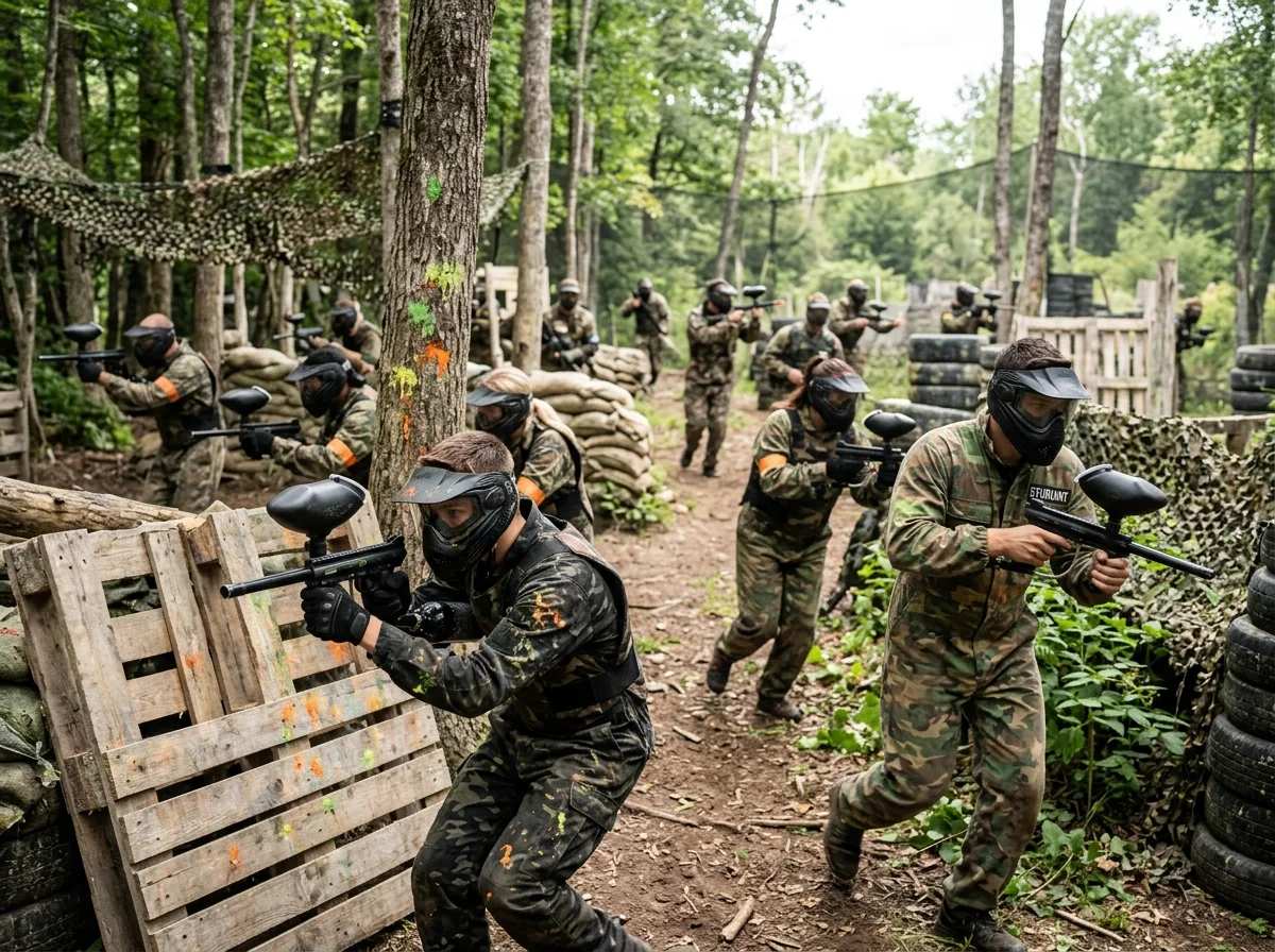 Paintball Entreprises et Étudiants en Provence