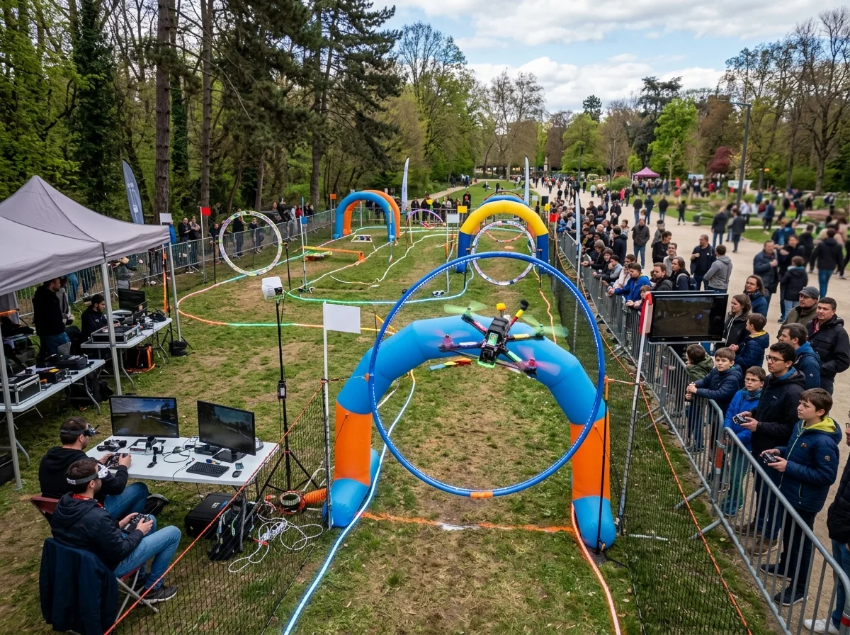 Parcours de Drones en Provence