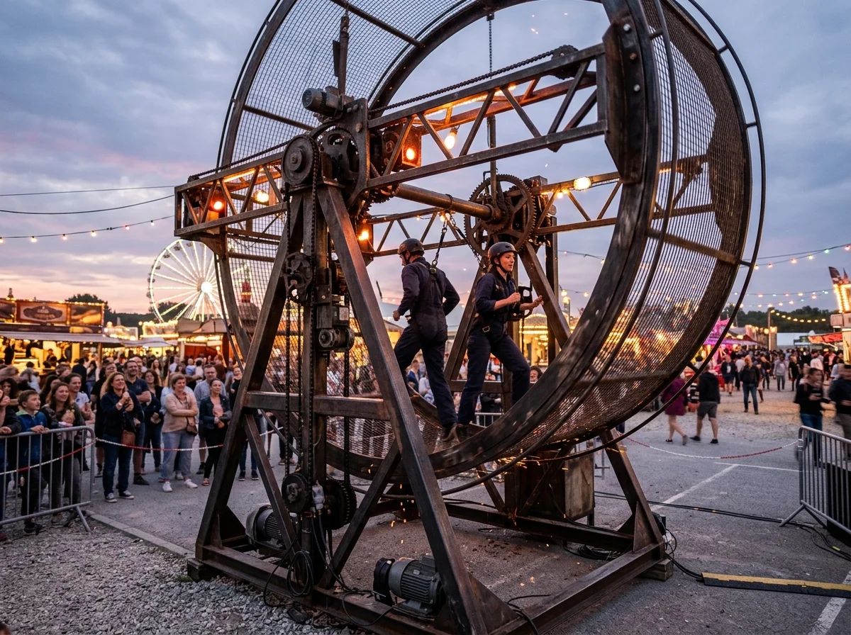 Rouleau Infernal Mécanique en Provence