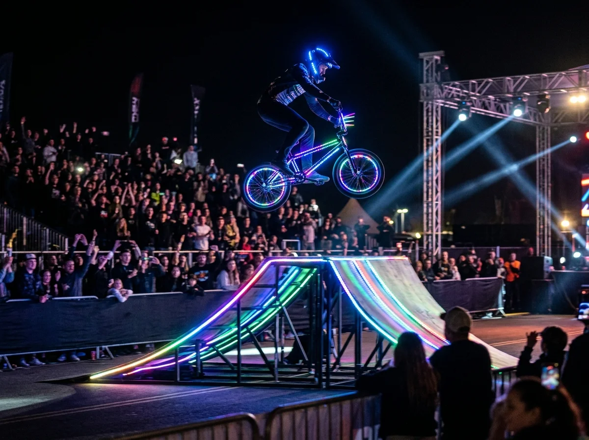 Show Bmx Lumineux Led en Provence