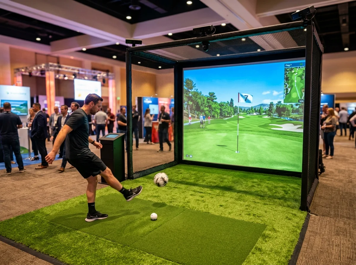 Simulateur 3D Sportif Foot Golf en Provence