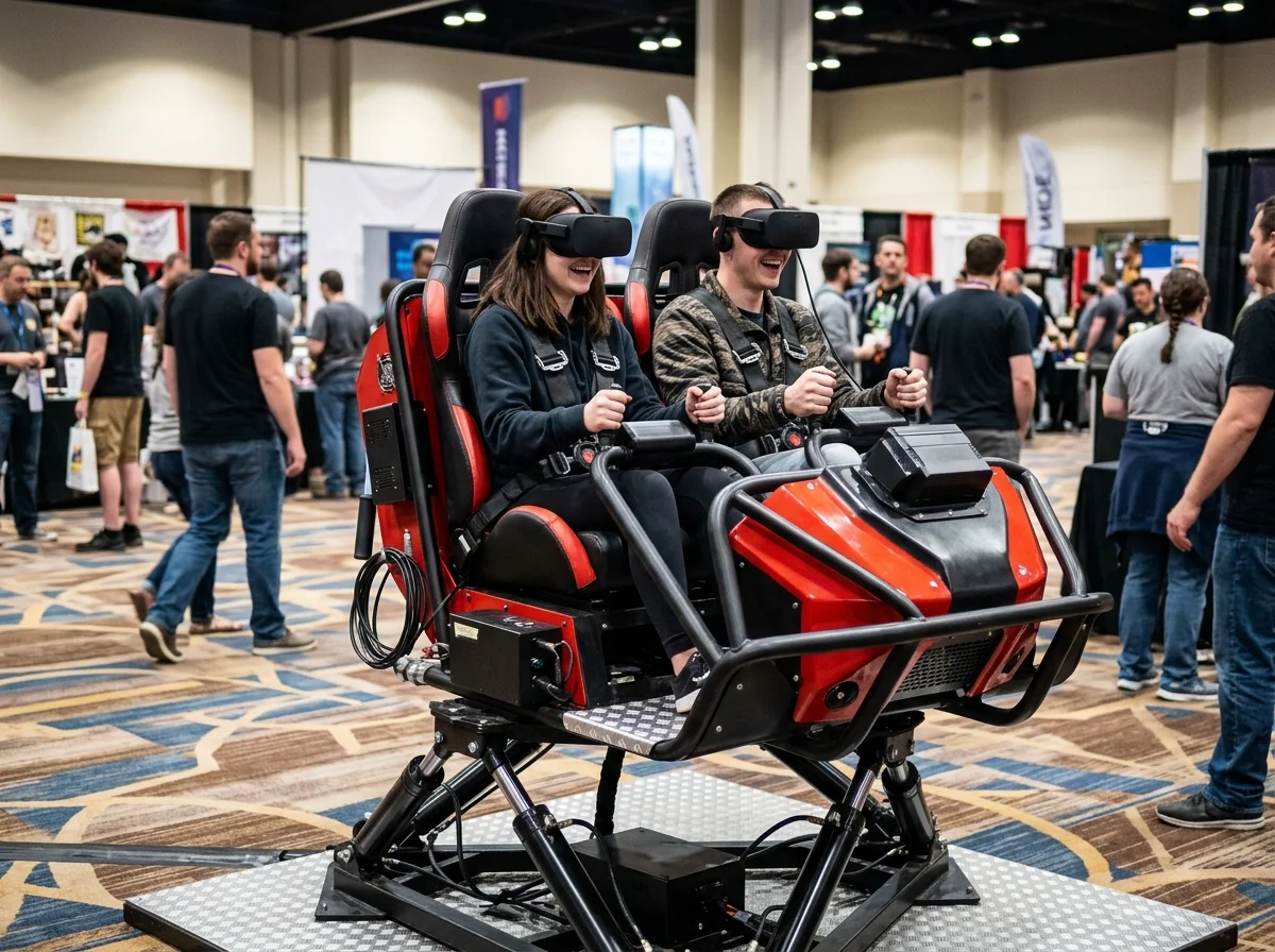 Simulateur de Montagne Russes en Réalité en Provence