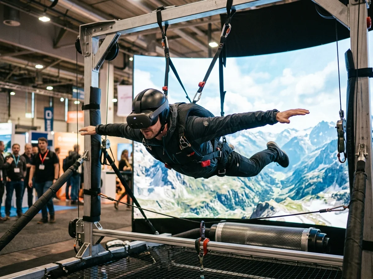 Simulateur Skydiving avec Wingsuit en Réalité Virtuelle en Provence